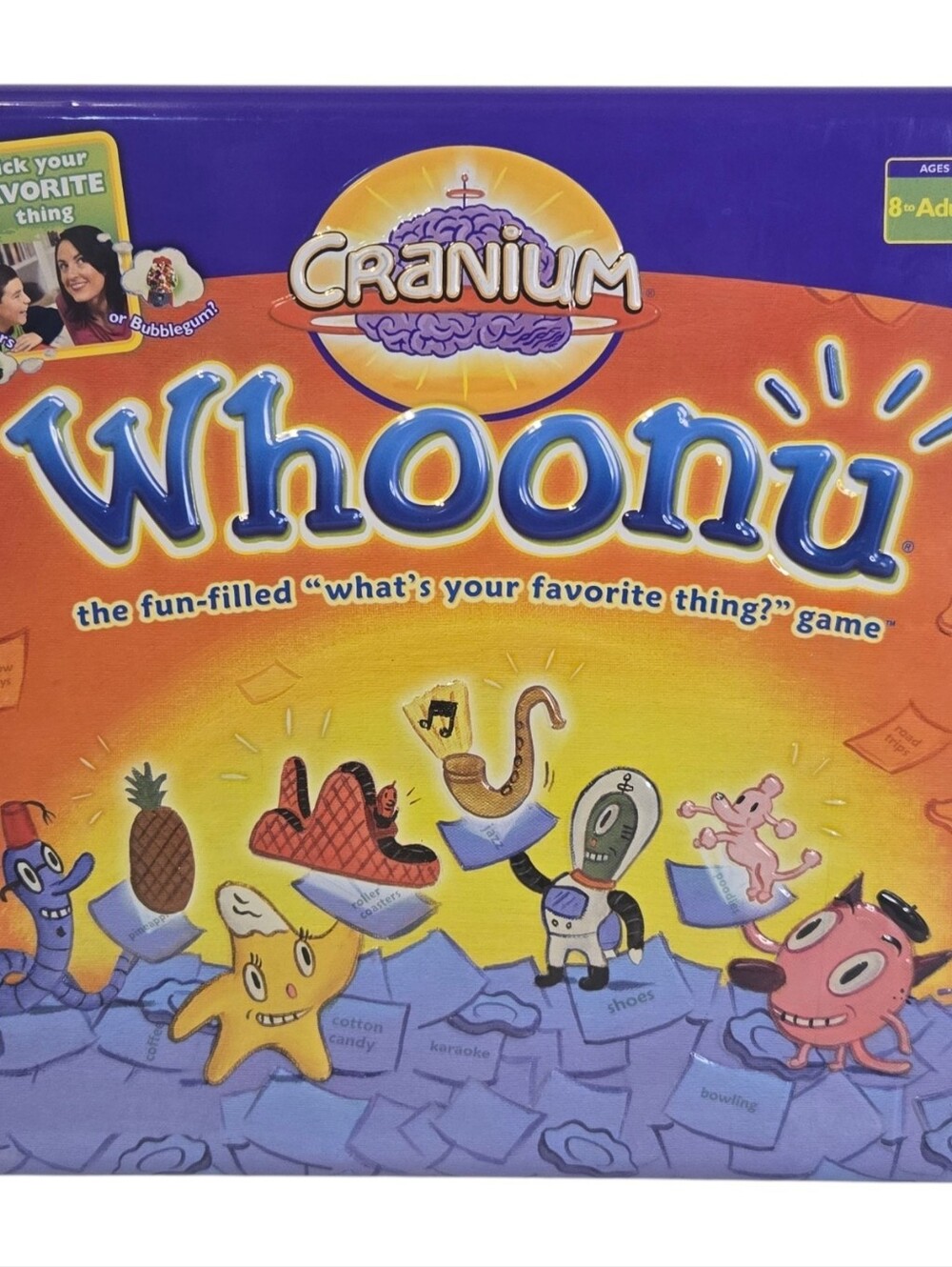 Cranium Whoonu Deluxe In Tin 2007 Edition **COMPLETE**